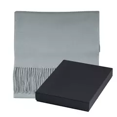 Elegant winter cashmere scarf