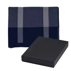 Plaid winter cashmere scarf