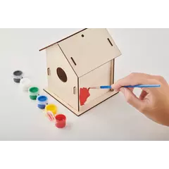 DIY wooden birdhouse kit