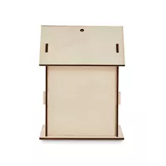 DIY wooden birdhouse kit