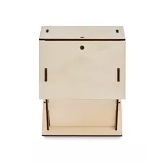 DIY wooden birdhouse kit