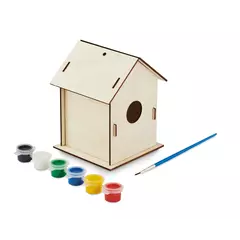 DIY wooden birdhouse kit