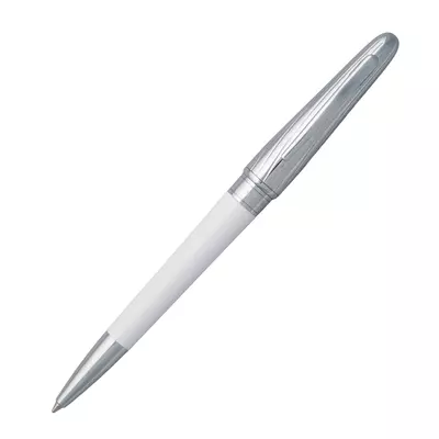 Metal ball pen Abysse White