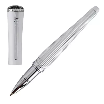 Metal roller pen Esquisse White