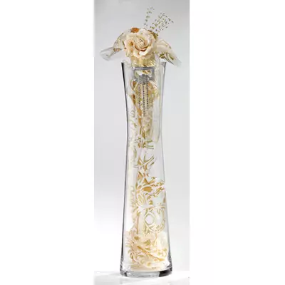Vase - crystal and silver /925/ h=60 cm 