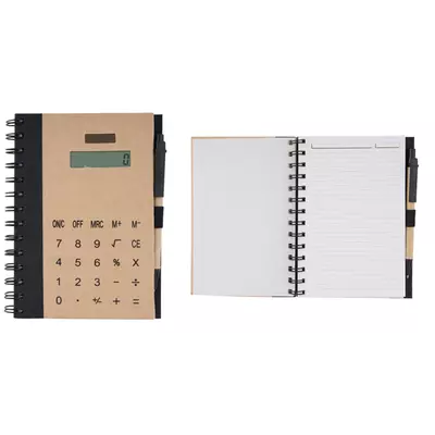 ECO Notebook with calculator