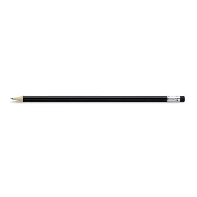 Promotional pencils with colored rubber