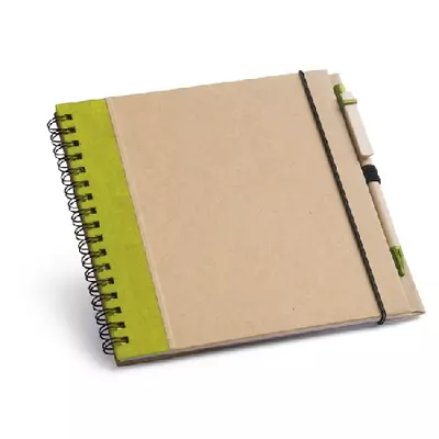 Eco notebook and ball pen