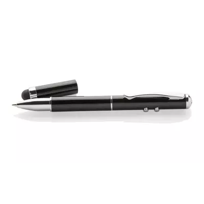 Ball pen with laser pointer