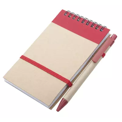 ECO notebook and ball pen