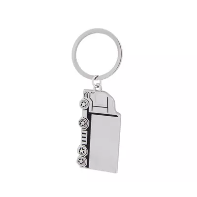 Metal keychain BASSET
