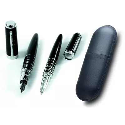 Set fountain pen and roller pen TRACE