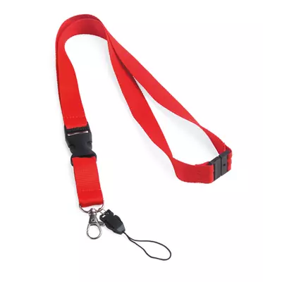 Lanyard for badge with locker
