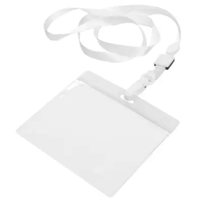 Lanyard with badge holder