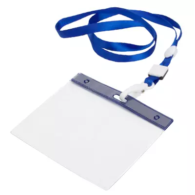 Lanyard with badge holder