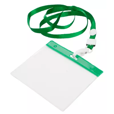 Lanyard with badge holder