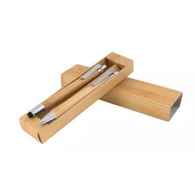 Set mechanical pencil and ball pen BAMBOO