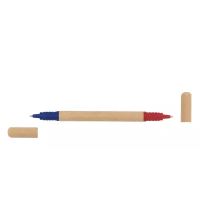 Eco ball pen with 2 colors