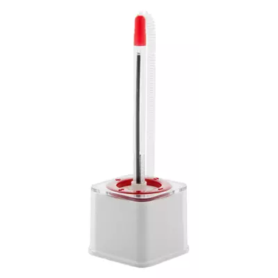 Square desk stand with ball pen