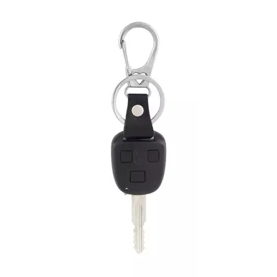 Keychain with flashlight