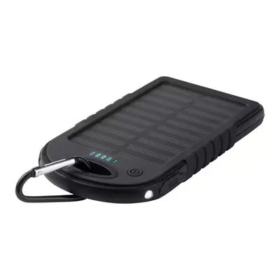 Portable 4000 mAh battery, solar charging - Lenard