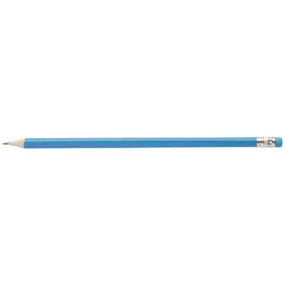 Promotional pencil with colored rubber Melart