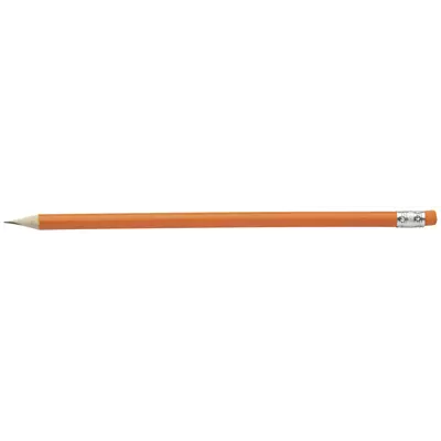 Promotional pencil with colored rubber Melart