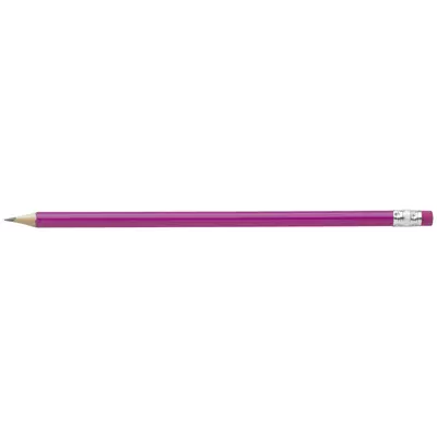 Promotional pencil with colored rubber Melart