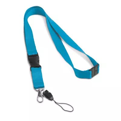 Lanyard for badge with locker