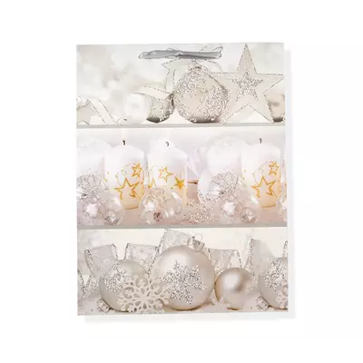 Christmas gift bag "Silver Christmas"
