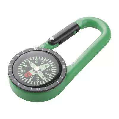 Carabiner with compass CLARK