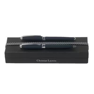 Set ball pen and roller pen Chorus Blue
