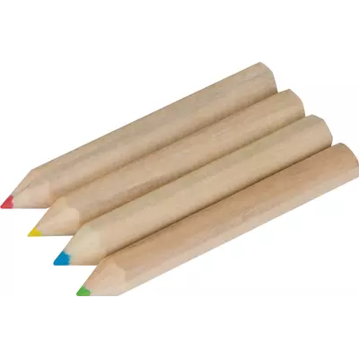 Set of 4 coloring pencils