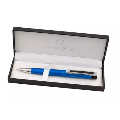 Metal ball pen Swiss in a box