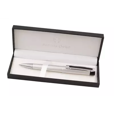 Metal ball pen Swiss in a box