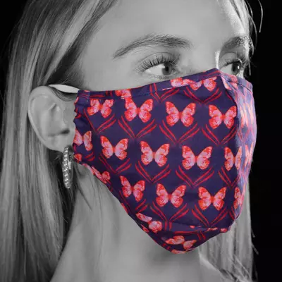Face mask Pontia Navy
