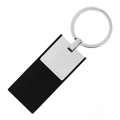Metal keyring Pure Cloud Black
