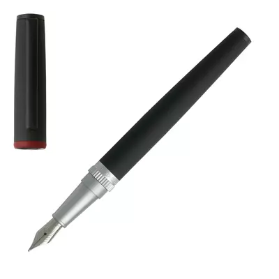 Metal fountain pen Gear Black