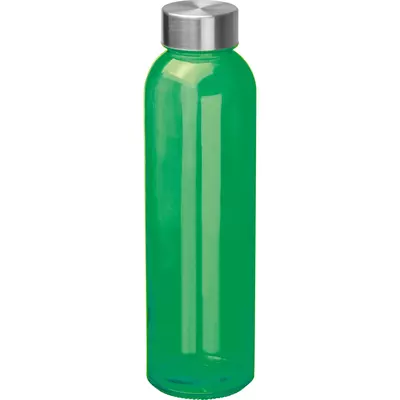 Transparent drinking bottle