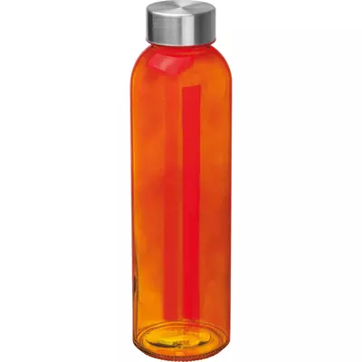 Transparent drinking bottle