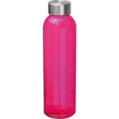 Transparent drinking bottle