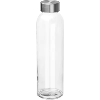 Transparent drinking bottle