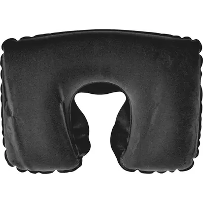 Inflatable soft travel pillow