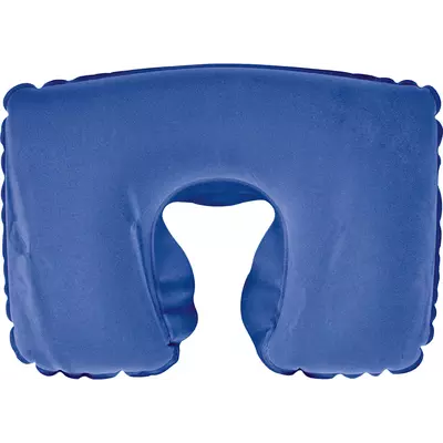 Inflatable soft travel pillow