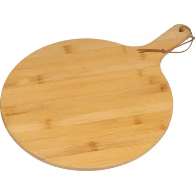 Round pizza serving tray