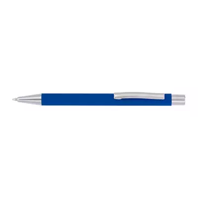 Metal ball pen with soft touch