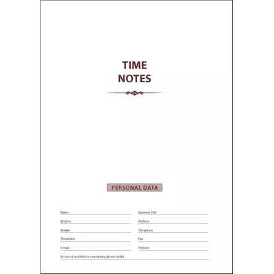 А5 REFILL FOR NOTEBOOK WITHOUT CALENDAR