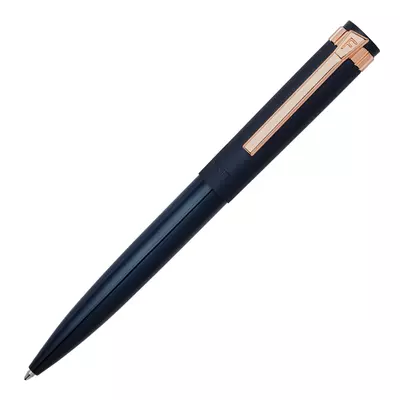Metal ball pen Prestige Rose Gold Navy