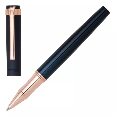 Metal roller pen Prestige Rose Gold Navy
