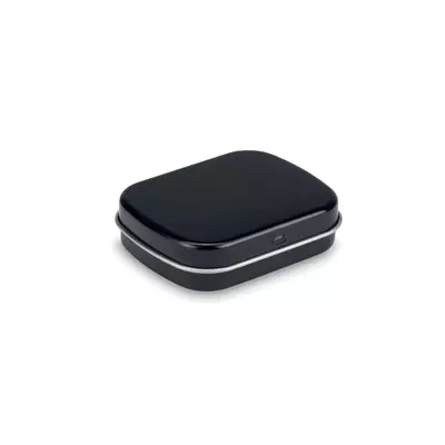 Metal box with mints